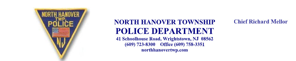North Hanover Police Department, NJ Police Jobs