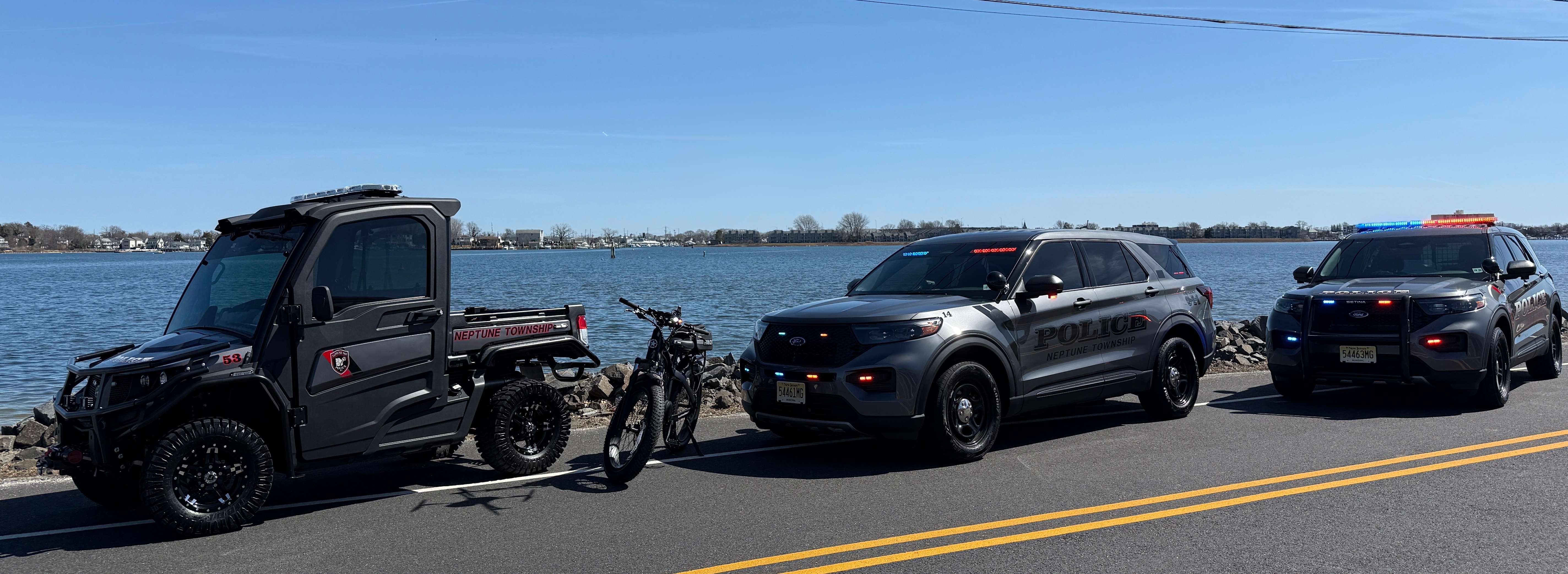 Multiple Police Vehicles