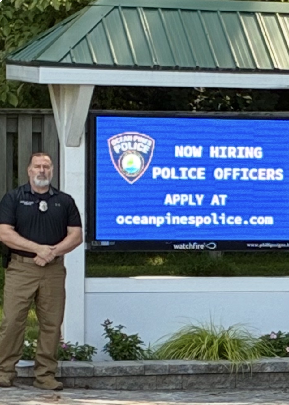 Ocean Pines Police Department, MD Police Jobs