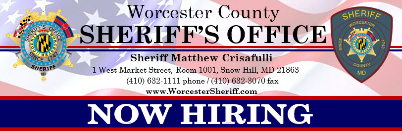 Worcester County Sheriff's Office, MD Police Jobs