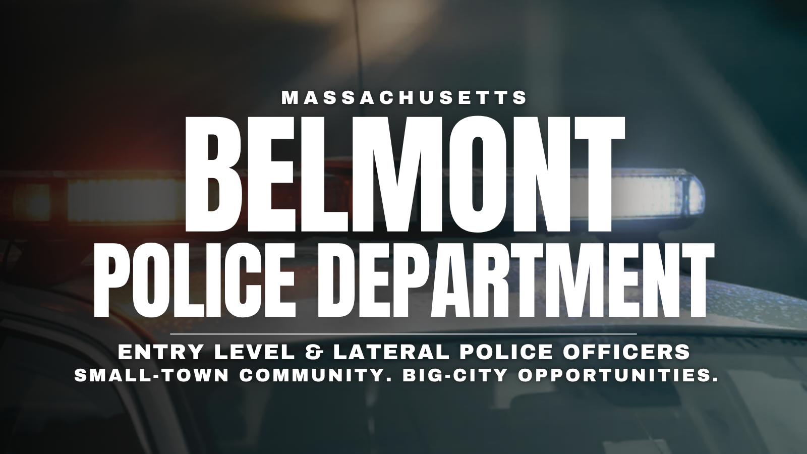 Join Belmont PD!