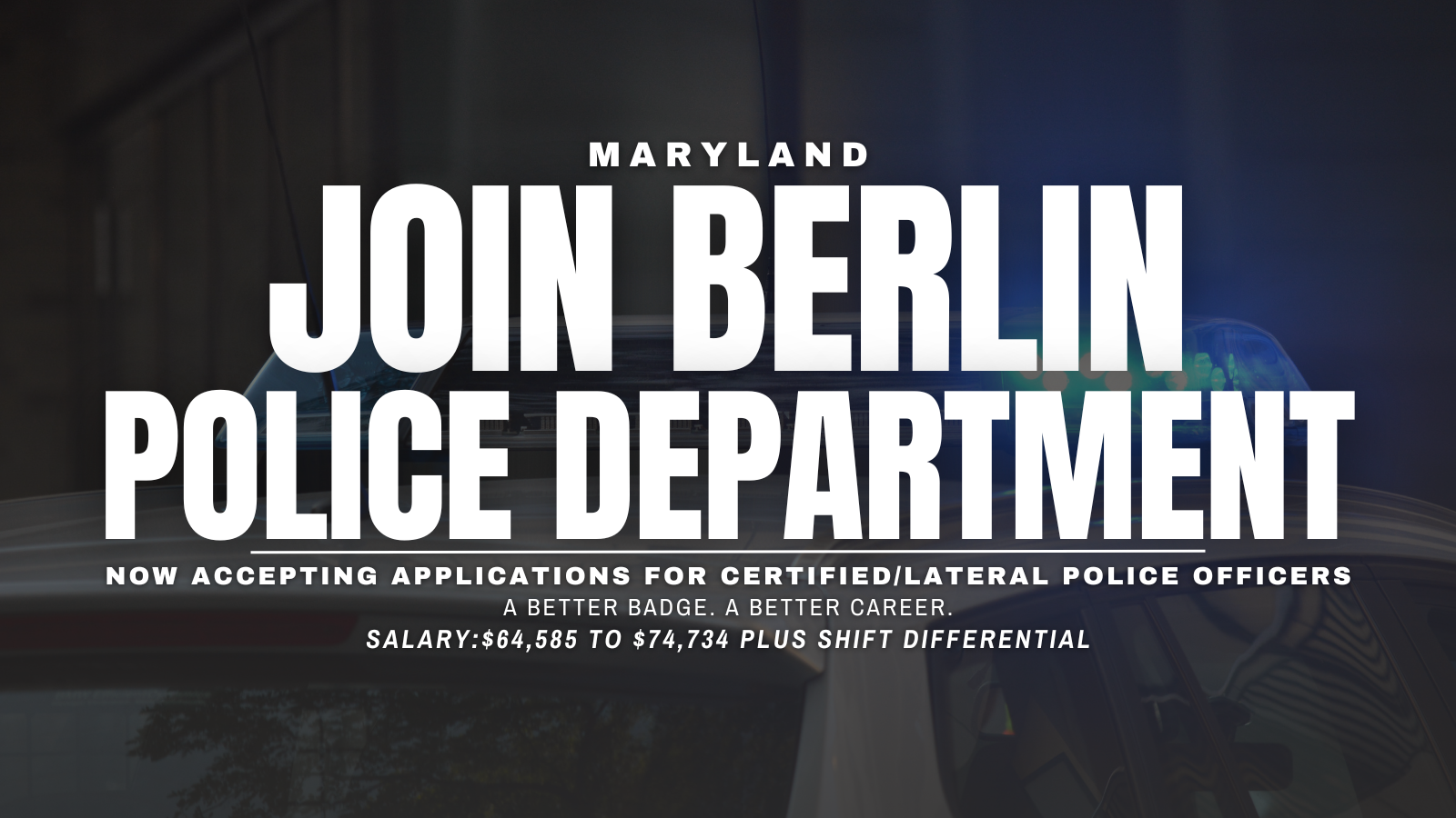 Join Berlin Police Department