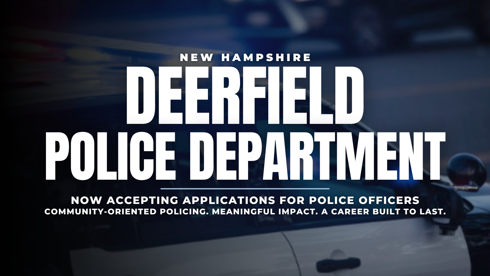 Join Deerfield Police Department