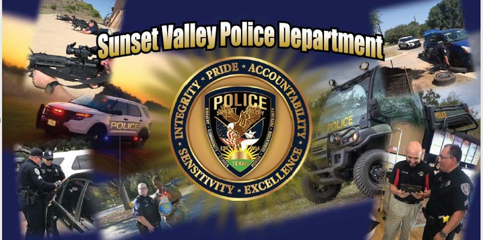 Sunset Valley Police Department, TX Police Jobs